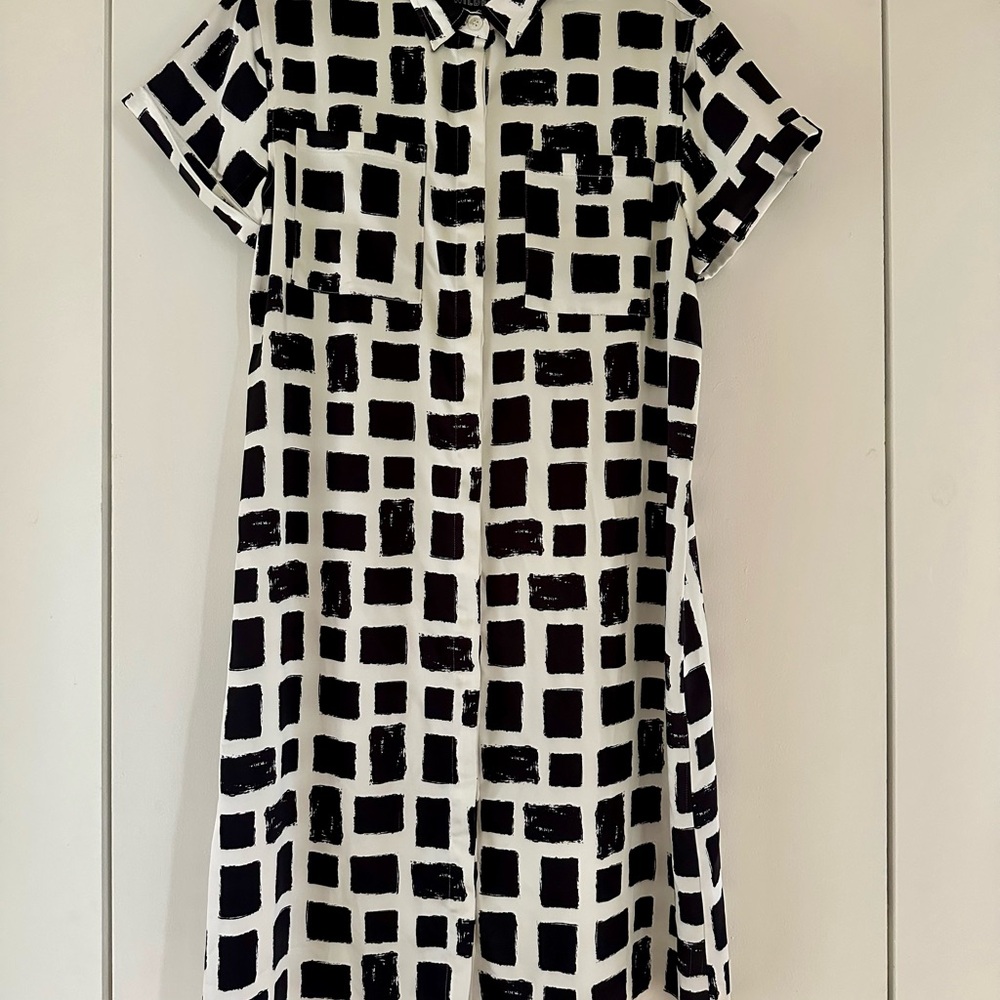 Wildfang Empower Button-down Midi Shirt Dress